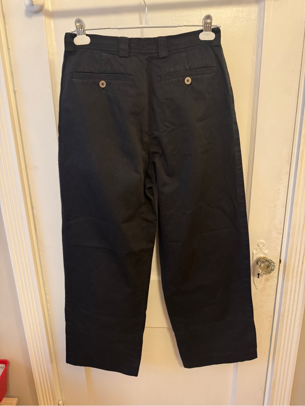 Dries Van Noten Black Crop Pant